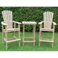 Adirondack Bar Chair -Hauke-