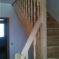 Viertelgewendelte Treppe