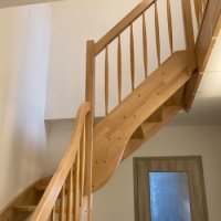 Viertelgewendelte Treppe