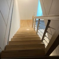 aufgesattelte Treppe