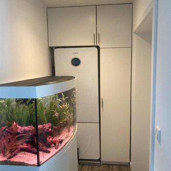 Schrank um Gastherme